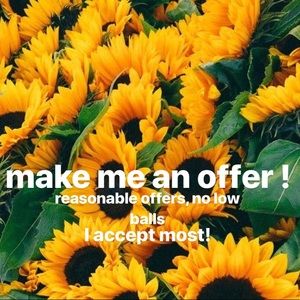 Make an offer I can’t pass up!